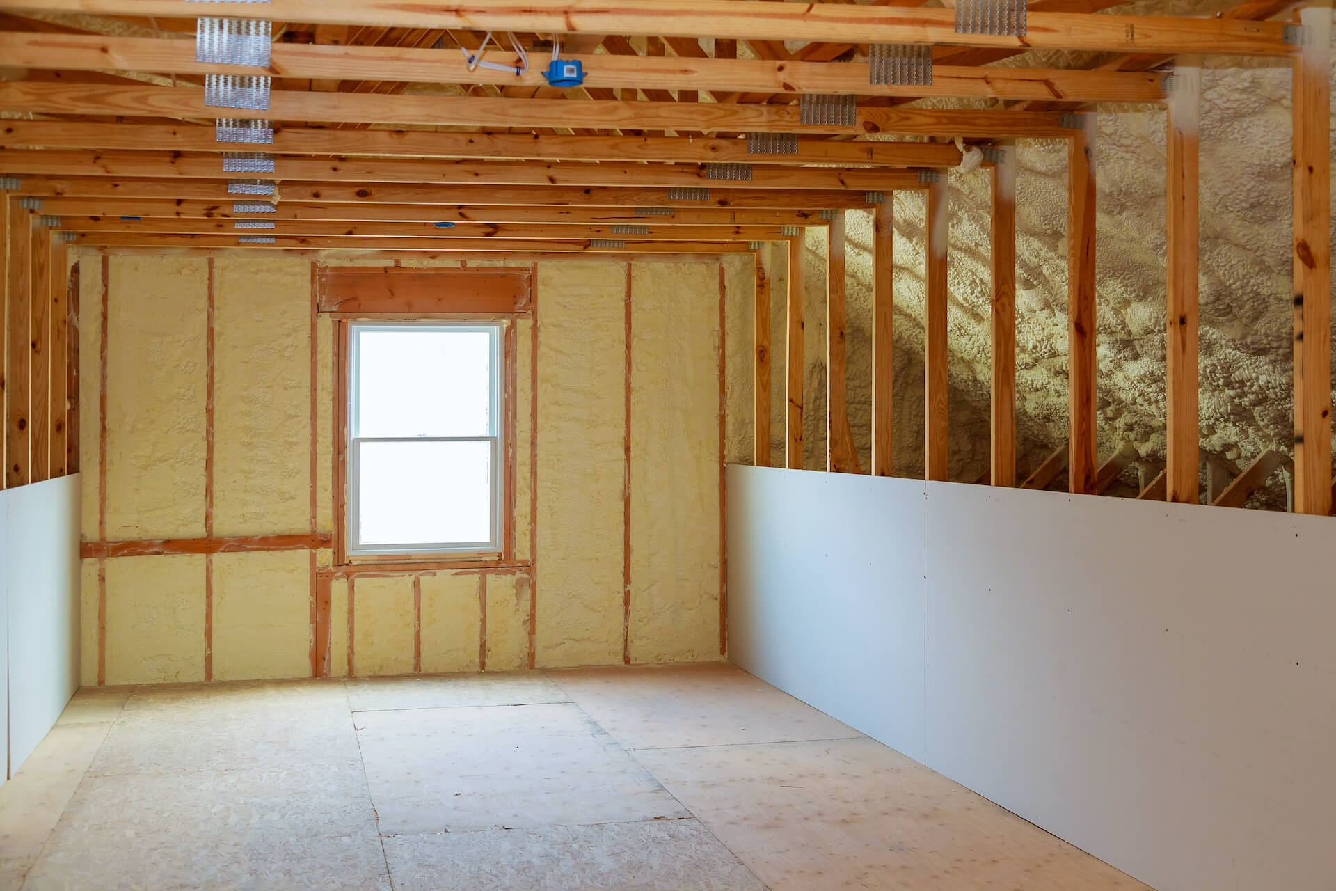 Attic Spray Foam Insulation In Michigan 1 - SprayTight Michigan