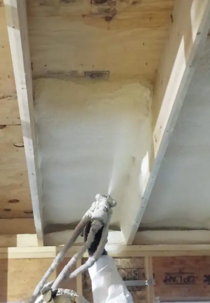 Attic spray foam insulation Michigan