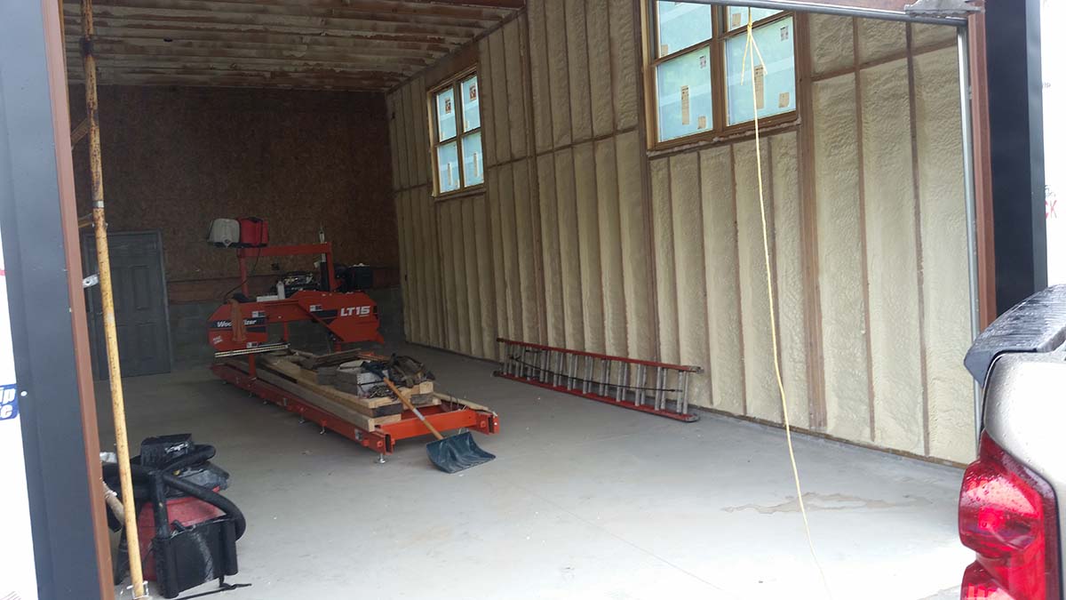 Garage Spray Foam Insulation In Michigan - SprayTight Michigan